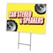 Signmission Car Stereo & Speakers Yard & Stake outdoor plastic coroplast window, C-1216 Car Stereo & Speakers C-1216 Car Stereo & Speakers - alternate 1